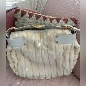 Rare Fur and Python Jimmy Choo Hobo Bag